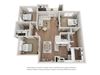 The Amsterdam 3 bedroom floorplan